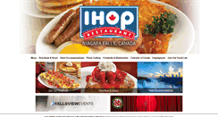 Desktop Screenshot of ihopniagarafalls.com